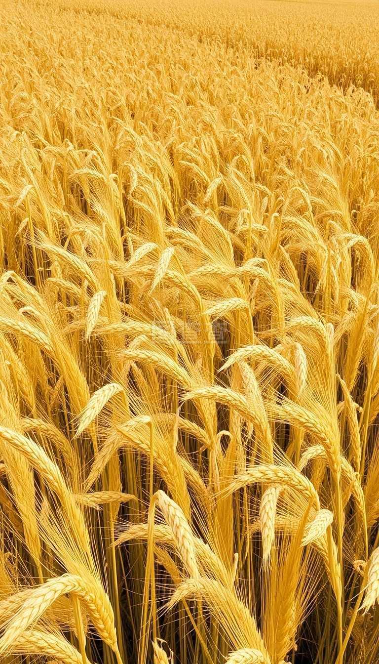 夏季的谷物种植